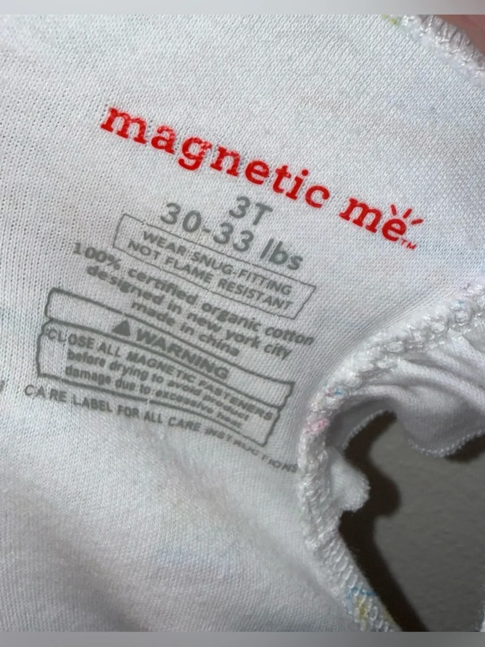 Magnetic Me “Rainbow Sprinkles”  baking print dress, size 3T